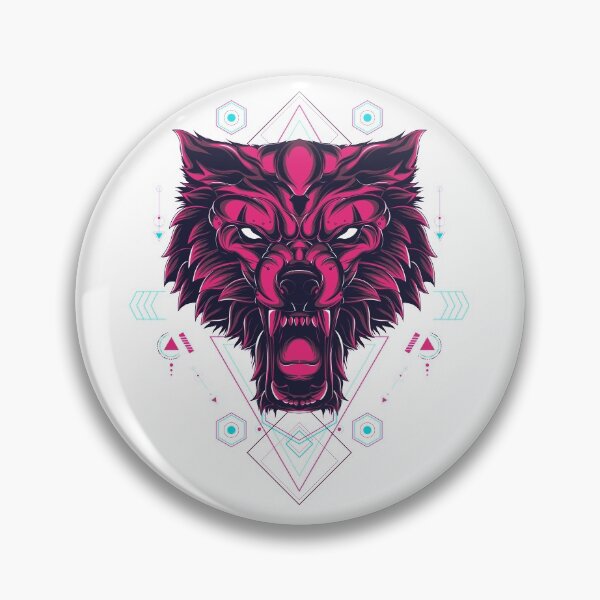 Item preview, Wolf Sacred Geometry Art designed and sold by JTS STORE.
