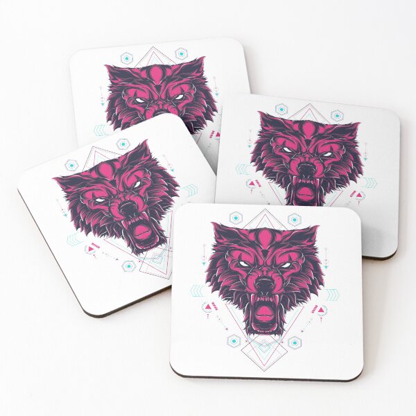 Item preview, Wolf Sacred Geometry Art designed and sold by JTS STORE.