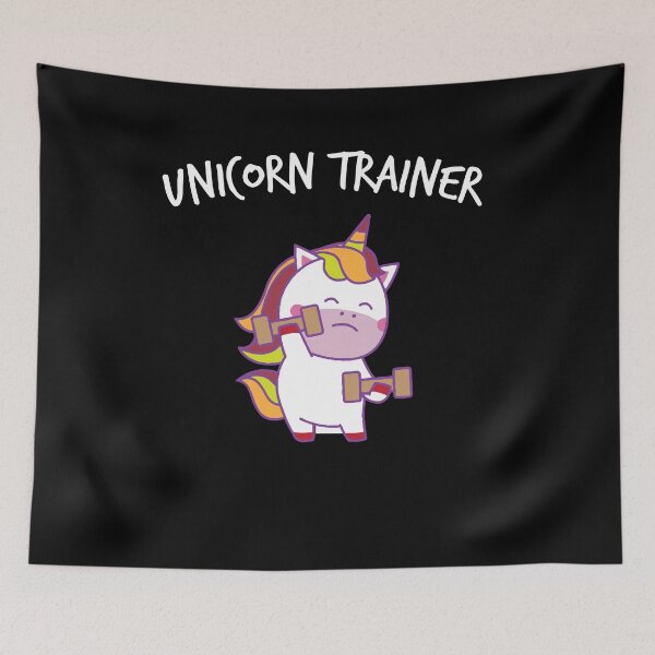 Artikelvorschau, UNICORN TRAINER, lustiges Trainergeschenk, Fitnesstrainer entworfen und verkauft von Noussairox.