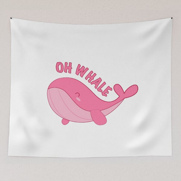 Item preview, Oh Whale (pink) designed and sold by AdelDa19.
