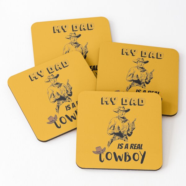 Item preview, My dad is a real cowboy designed and sold by Funtastic-GOODS.