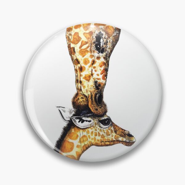 Item preview, Giraffe kisses designed and sold by artbysarahallen.