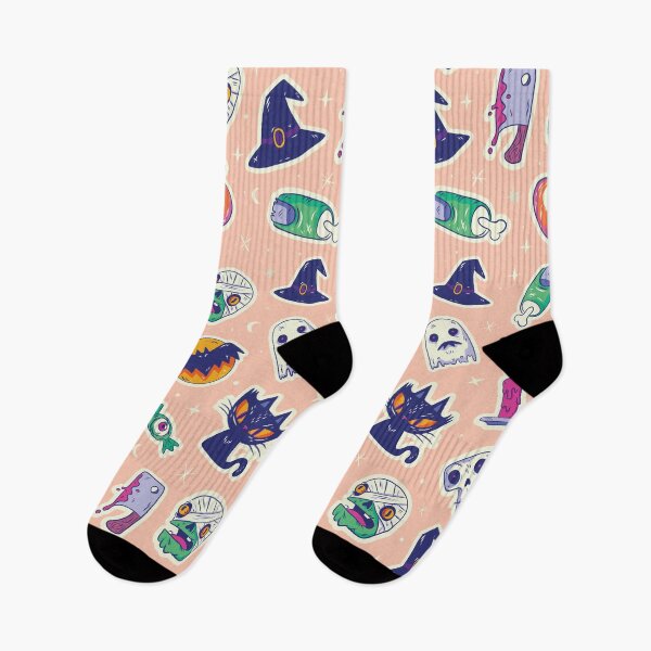 Item preview, Spooky Cartoon Halloween Pattern Gift designed and sold by Patterntastic.
