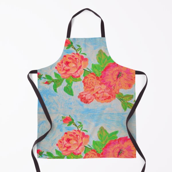 Item preview, peonies painting designed and sold by Fiveladiesart.