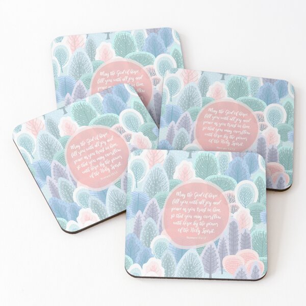 Item preview, The power of the Holy Spirit. Romans 15:13, Scripture designed and sold by StudioCitrine.