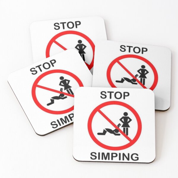 Item preview, STOP SIMPING Meme Perfect For No Simp September  designed and sold by cnon626.