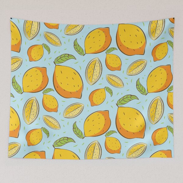 Item preview, Lemon Citrus Fruit Vegan Pattern Gift designed and sold by Patterntastic.