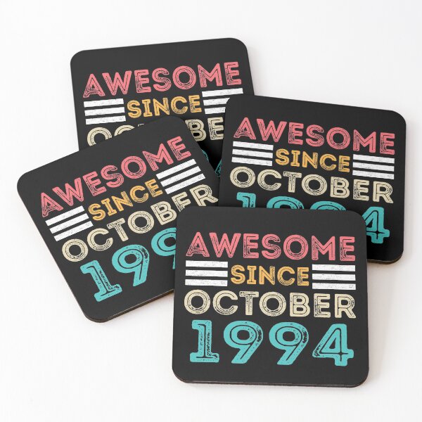 Item preview, Retro Vintage 26th Birthday - Awesome Since October 1994 designed and sold by meedTee.