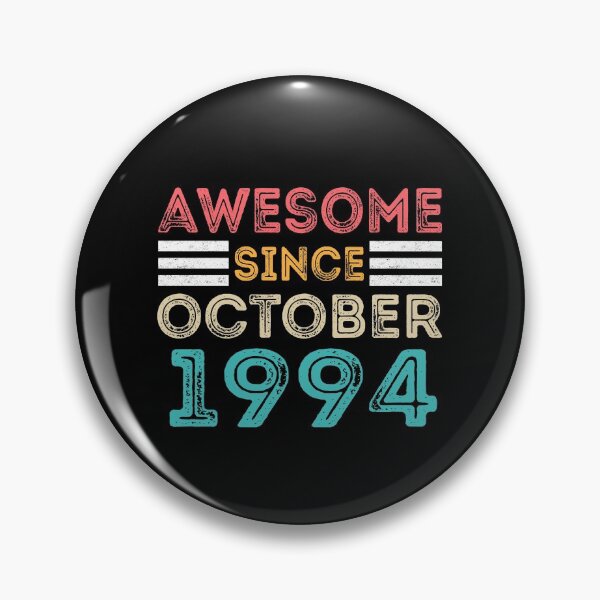 Item preview, Retro Vintage 26th Birthday - Awesome Since October 1994 designed and sold by meedTee.