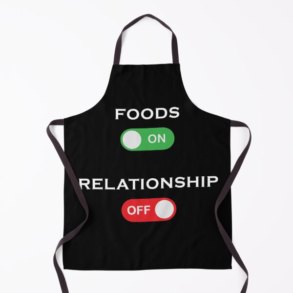 Item preview, Food ON relationship OFF designed and sold by Catsloversdotme.