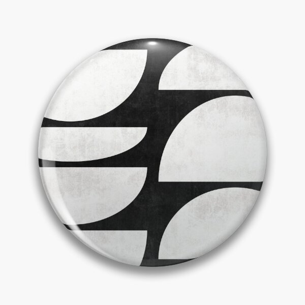 Item preview, Mid-Century Modern Pattern No.8 - Black and White Concrete designed and sold by Zoltan Ratko.