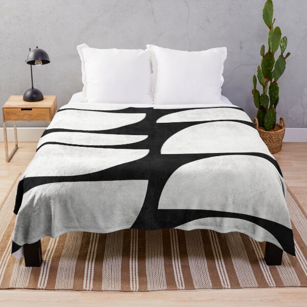 Item preview, Mid-Century Modern Pattern No.8 - Black and White Concrete designed and sold by Zoltan Ratko.