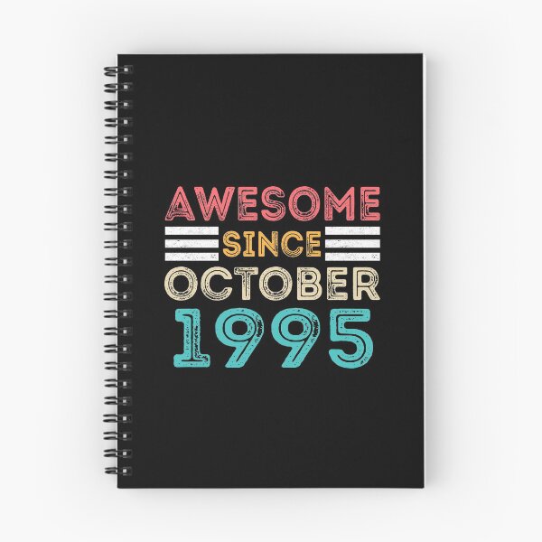Item preview, Retro Vintage 25th Birthday - Awesome Since October 1995 designed and sold by meedTee.