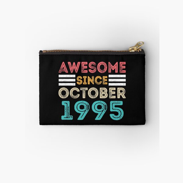 Item preview, Retro Vintage 25th Birthday - Awesome Since October 1995 designed and sold by meedTee.