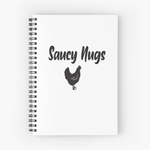 Item preview, Funny Saucy Nugs Chicken Boneless Wings T-Shirt,Saucy Nebraska Gift Apparel  designed and sold by alikassi.