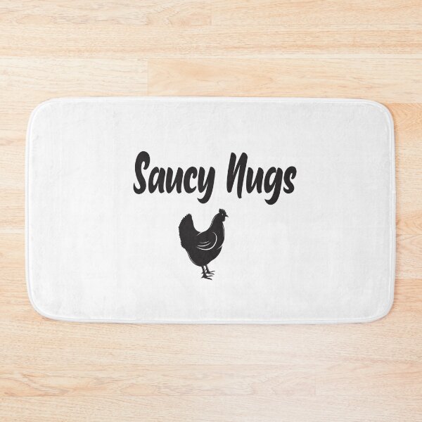 Item preview, Funny Saucy Nugs Chicken Boneless Wings T-Shirt,Saucy Nebraska Gift Apparel  designed and sold by alikassi.