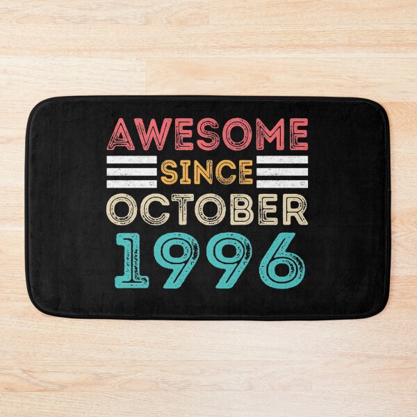 Item preview, Retro Vintage 24th Birthday - Awesome Since October 1996 designed and sold by meedTee.