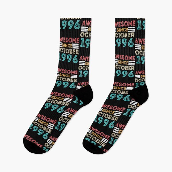 Item preview, Retro Vintage 24th Birthday - Awesome Since October 1996 designed and sold by meedTee.