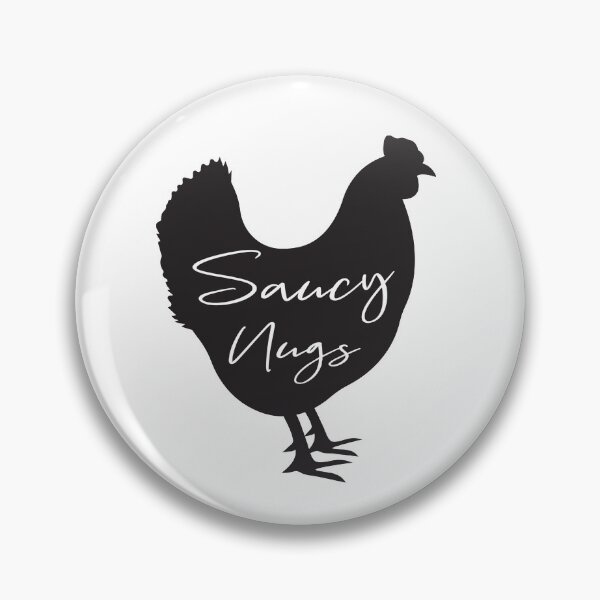 Item preview, Funny Saucy Nugs Chicken Boneless Wings T-Shirt,Saucy Nebraska Gift Apparel  designed and sold by alikassi.