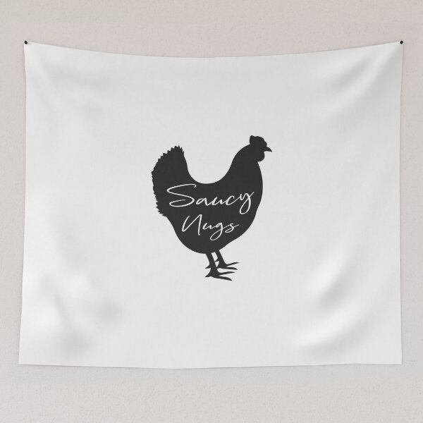 Item preview, Funny Saucy Nugs Chicken Boneless Wings T-Shirt,Saucy Nebraska Gift Apparel  designed and sold by alikassi.