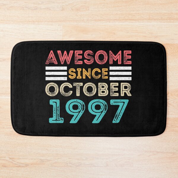 Item preview, Retro Vintage 23th Birthday - Awesome Since October 1997 designed and sold by meedTee.