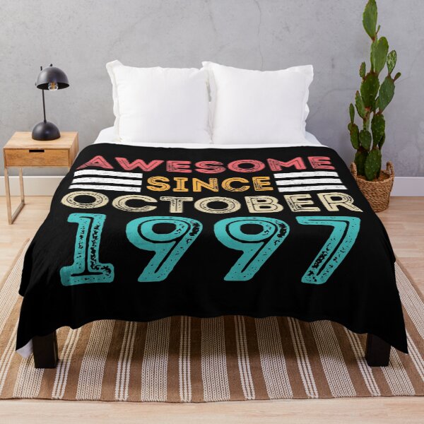 Item preview, Retro Vintage 23th Birthday - Awesome Since October 1997 designed and sold by meedTee.