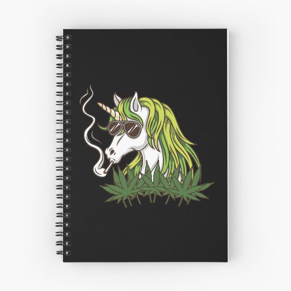 Item preview, Cool Unicorn Smoking Weed - Marijuana Leaves designed and sold by Sandra78.