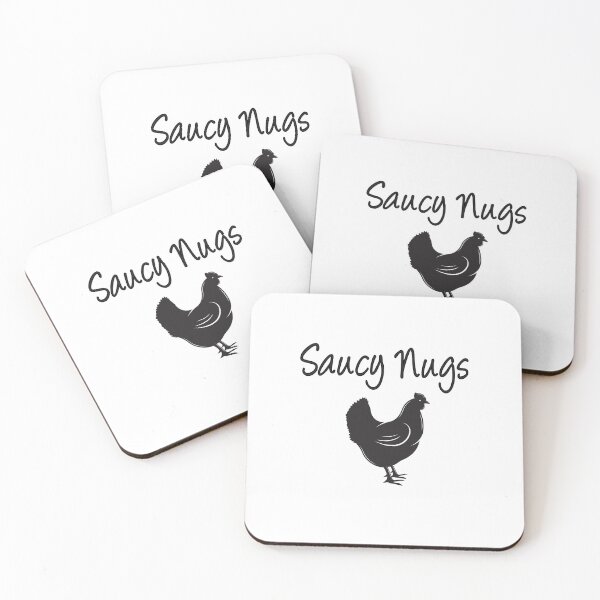 Item preview, Funny Saucy Nugs Chicken Boneless Wings T-Shirt,Saucy Nebraska Gift Apparel  designed and sold by alikassi.