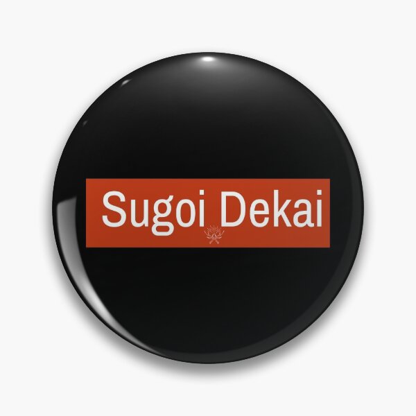 Item preview, Modern Sugoi Dekai Design designed and sold by MerciMe.