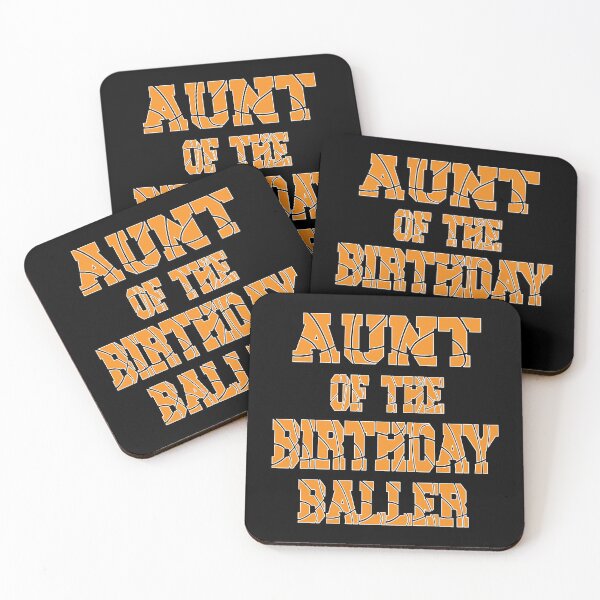 Item preview, Aunt Of The Birthday Baller Boy Basketball Themed Party design designed and sold by Grabitees.