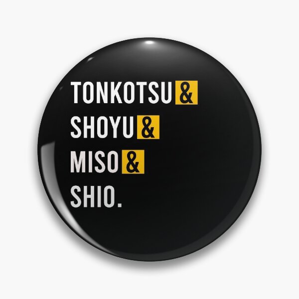 Item preview, Ramen Tonkotsu Shoyu Shio Miso designed and sold by AymenAllel.