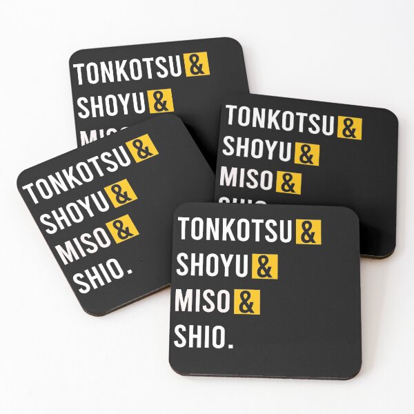 Item preview, Ramen Tonkotsu Shoyu Shio Miso designed and sold by AymenAllel.