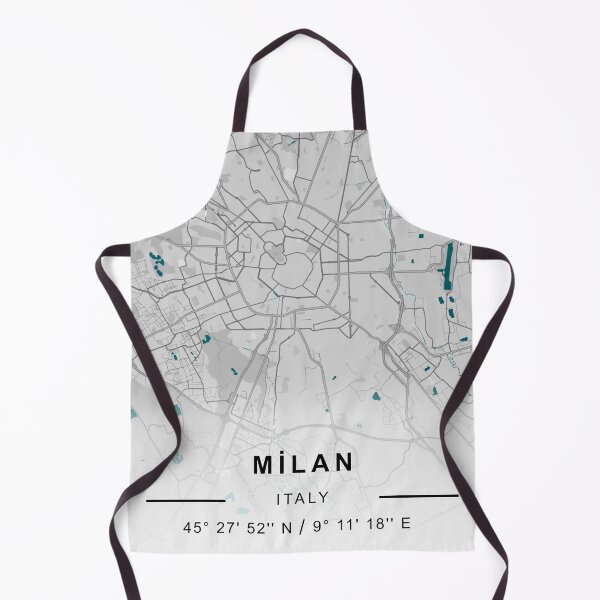 Item preview, MİLAN CİTY ROAD MAP POSTER designed and sold by rashadat.