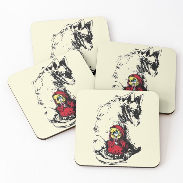 Item preview, The Red Riding Hood & The Wolf designed and sold by ShadesArt.