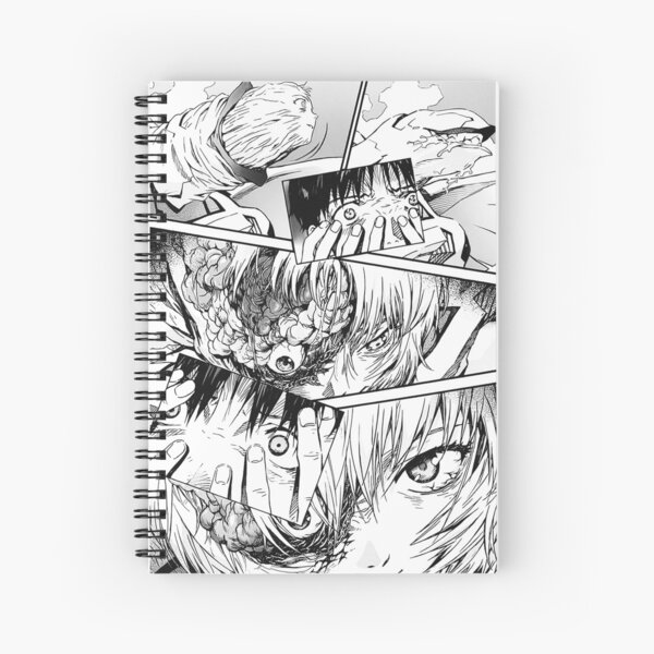 HOW TO] DIY DARK ANIME NOTEBOOKS ❤ DEATH NOTE, EVANGELION, TOKYO GHOUL