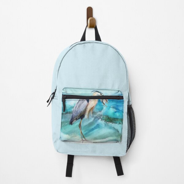 Item preview, Great Blue Heron with Fish designed and sold by Barbny.