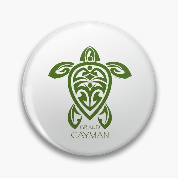 Item preview, Green Tribal Turtle / Grand Cayman designed and sold by srwdesign.