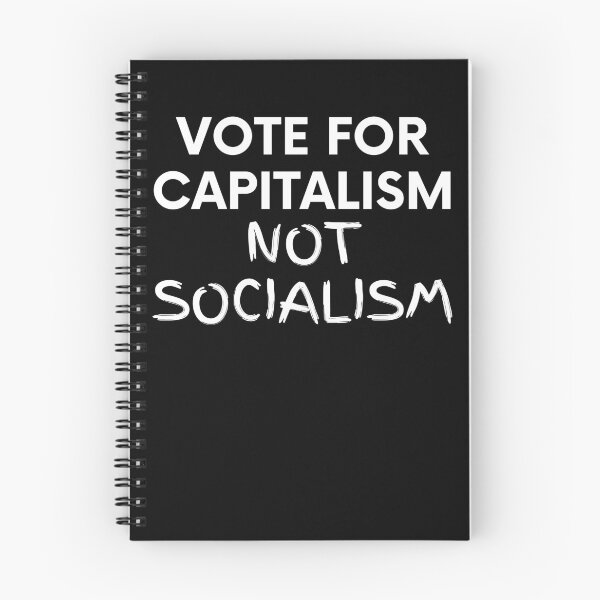 Item preview, Vote For Capitalism, Not Socialism designed and sold by BigBoyShop.