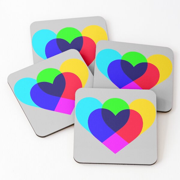 Item preview, Valentines Day Rainbow Heart Pride Design designed and sold by Now-Thats-Crazy.