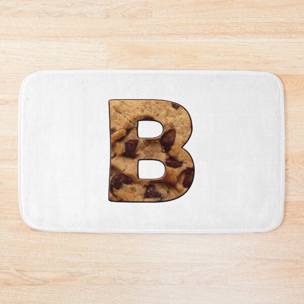 Item preview, Chocolate Chip Cookie Capital Letter B designed and sold by MoonsmileProd.