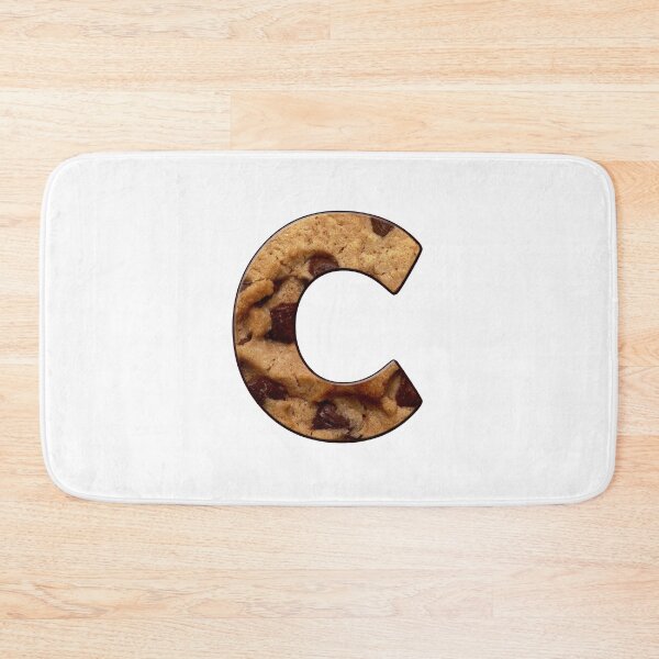 Item preview, Chocolate Chip Cookie Capital Letter C designed and sold by MoonsmileProd.