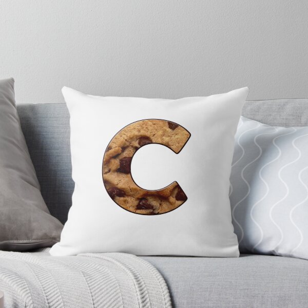 Item preview, Chocolate Chip Cookie Capital Letter C designed and sold by MoonsmileProd.