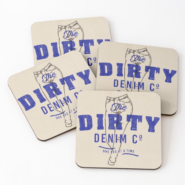 Item preview, The Dirty Denim Co. designed and sold by Retro Type.