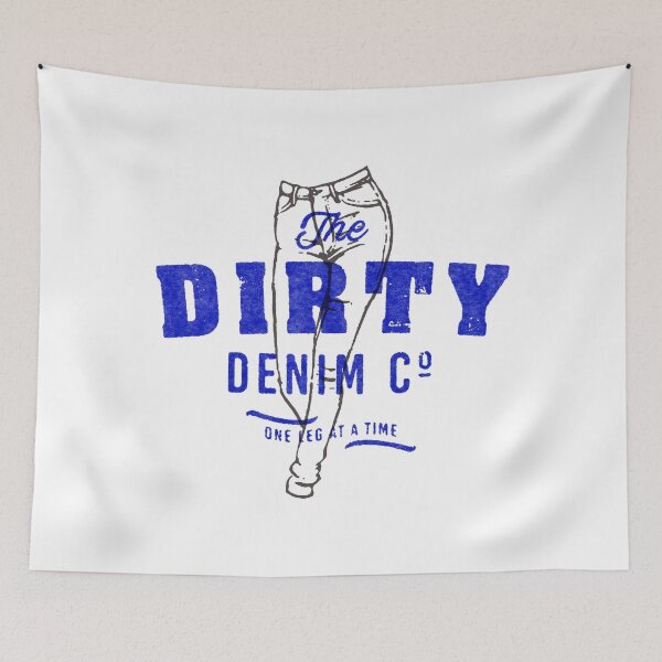 Item preview, The Dirty Denim Co. designed and sold by Retro Type.