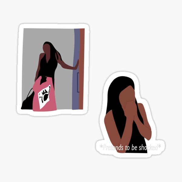 Da'Vonne Pretends to Be Shocked | Sticker