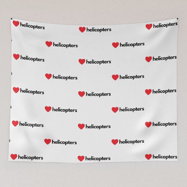 Item preview, Love Helicopters designed and sold by jetmike.