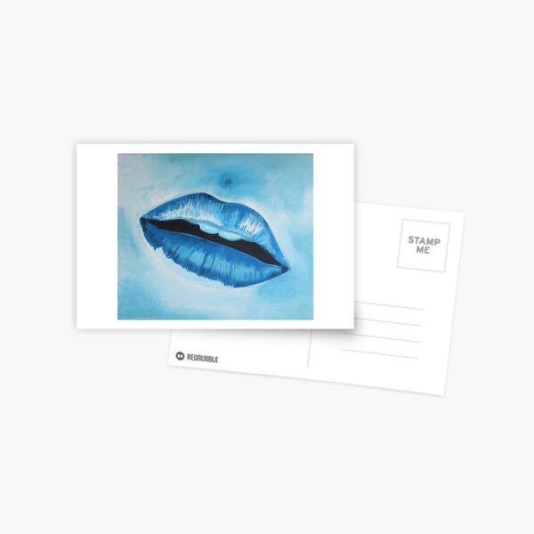 Ice Cold Lips Postcard