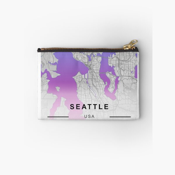 Item preview, SEATTLE CİTY ROAD MAP POSTER designed and sold by rashadat.