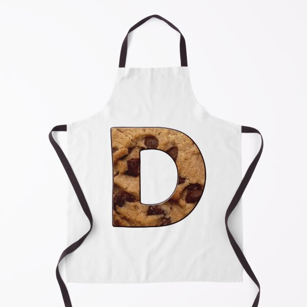 Item preview, Chocolate Chip Cookie Capital Letter D designed and sold by MoonsmileProd.