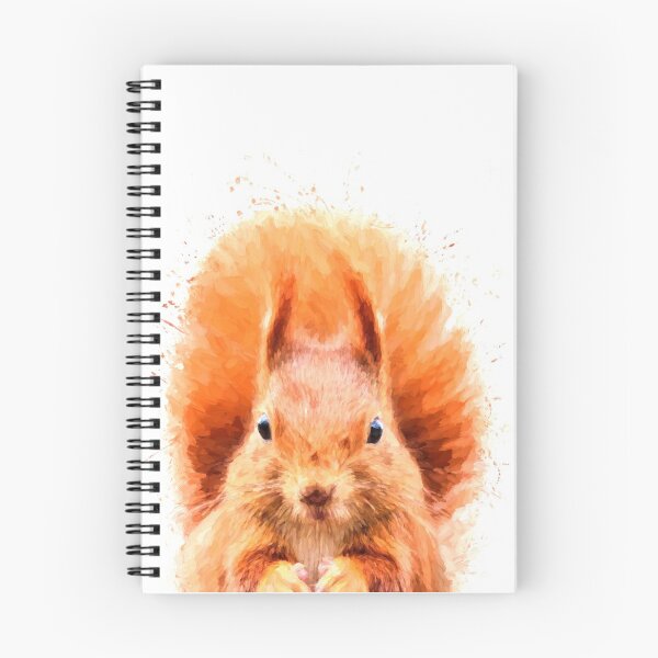 Item preview, Squirrel watercolor animals nursery decor designed and sold by DelzStudio.